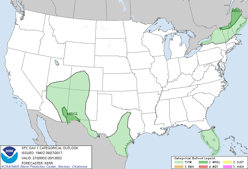 20170927 2000 UTC Day 1 Outlook Graphic