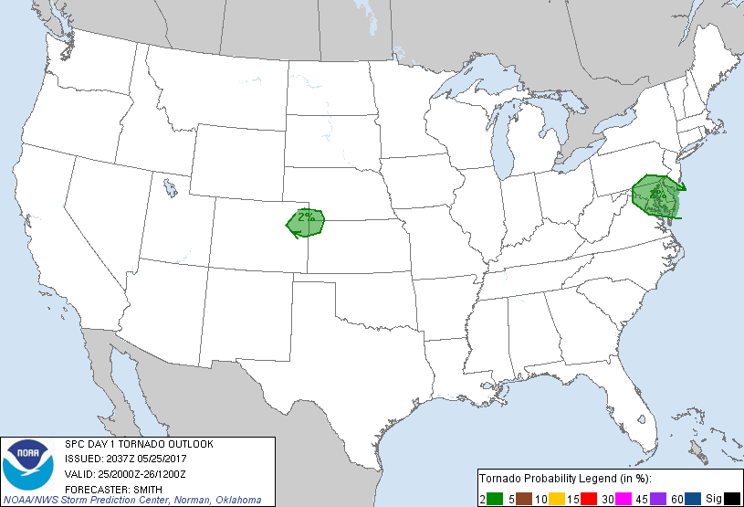 20170525 2000 UTC Day 1 Tornado Probabilities Graphic