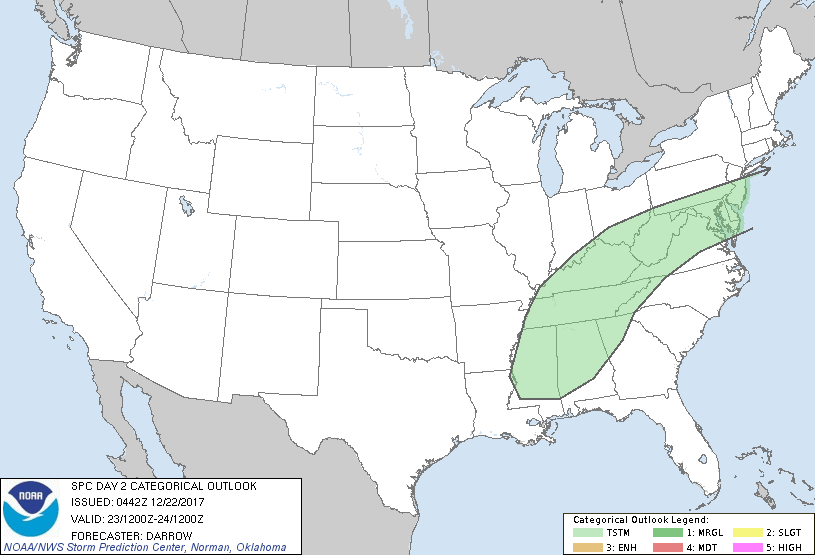 20171222 0700 UTC Day 2 Outlook Graphic