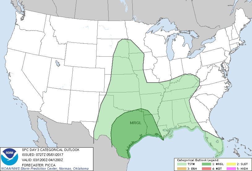 20170501 0730 UTC Day 3 Outlook Graphic