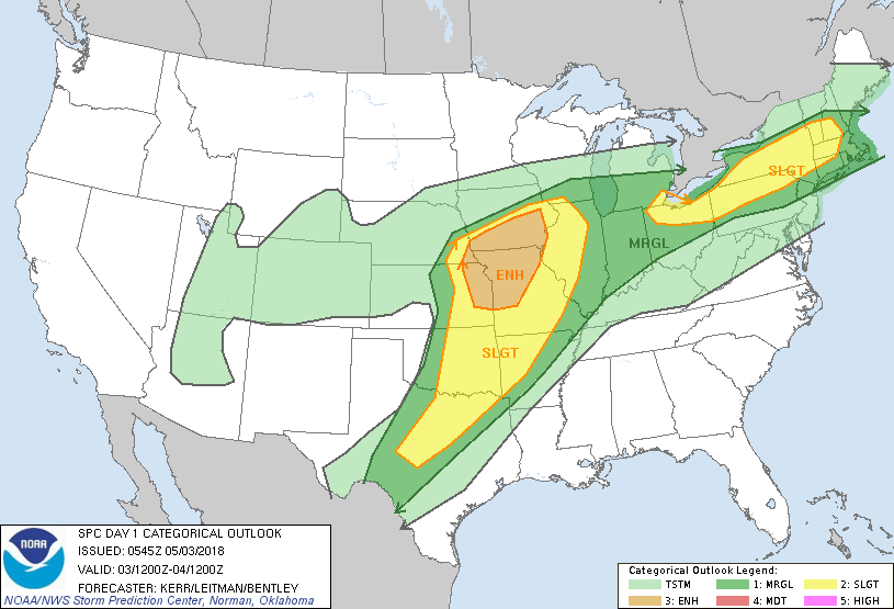 20180503 1200 UTC Day 1 Outlook Graphic