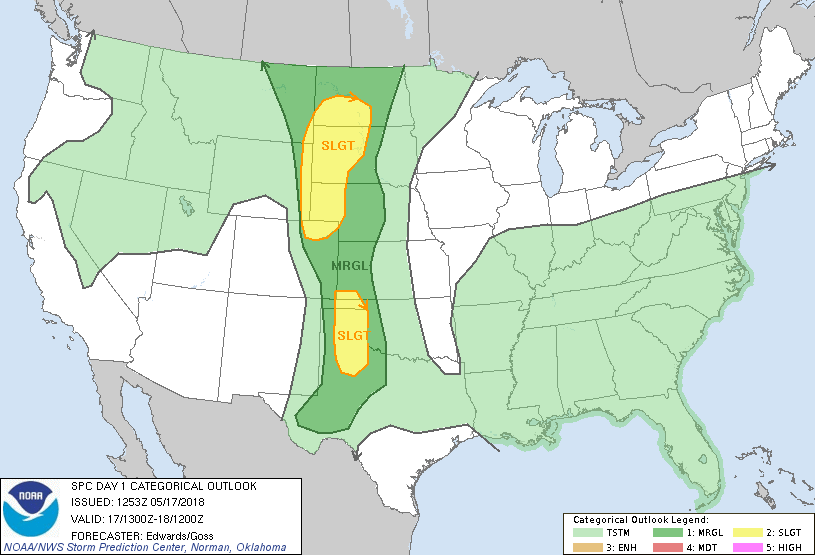 20180517 1300 UTC Day 1 Outlook Graphic