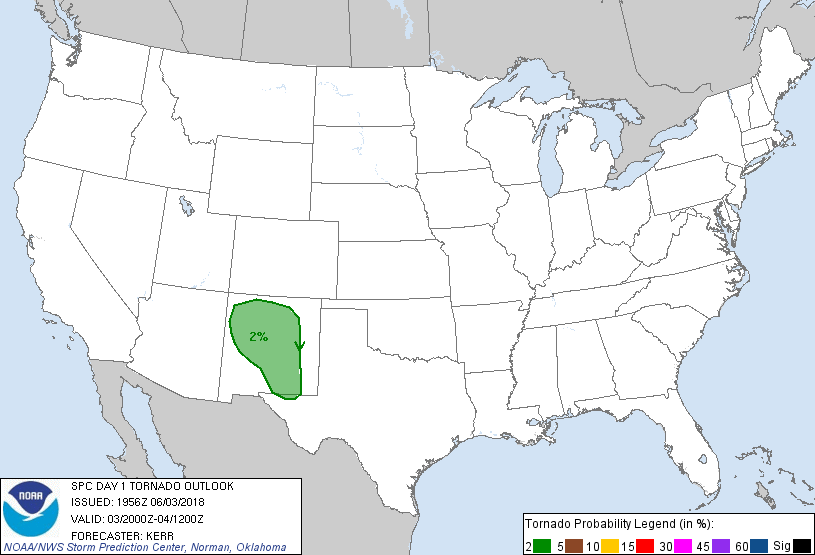 20180603 2000 UTC Day 1 Tornado Probabilities Graphic