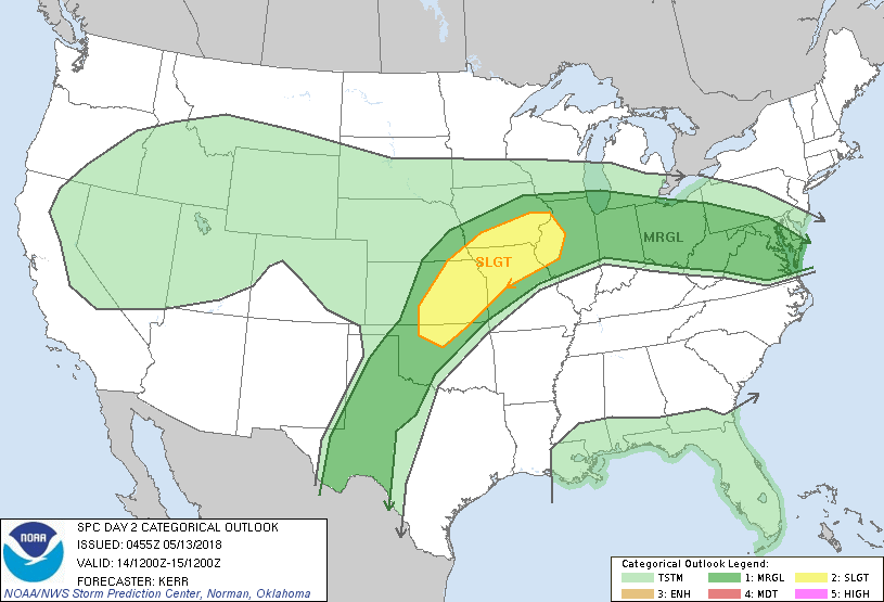 20180513 0600 UTC Day 2 Outlook Graphic