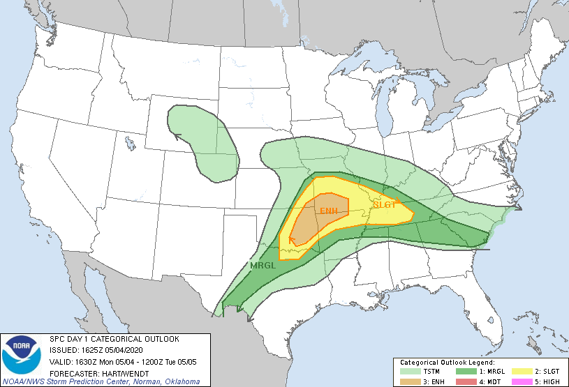 20200504 1630 UTC Day 1 Outlook Graphic