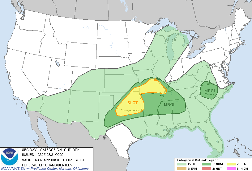 20200831 1630 UTC Day 1 Outlook Graphic