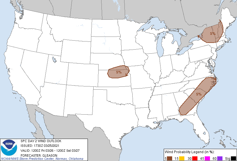 20210325 1730 UTC Day 2 Damaging Wind Probabilities Graphic