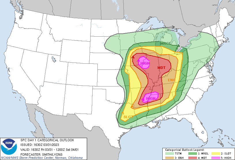 20230331 1630 UTC Day 1 Outlook Graphic