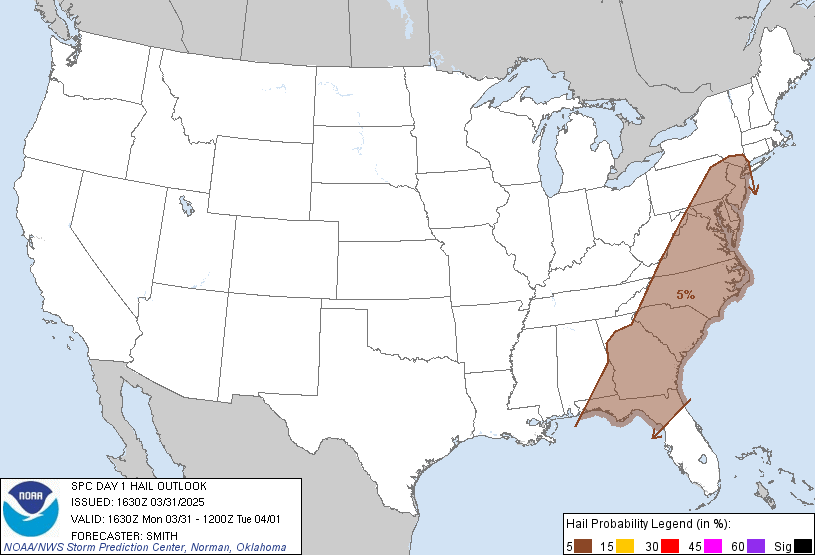 Hail Outlook