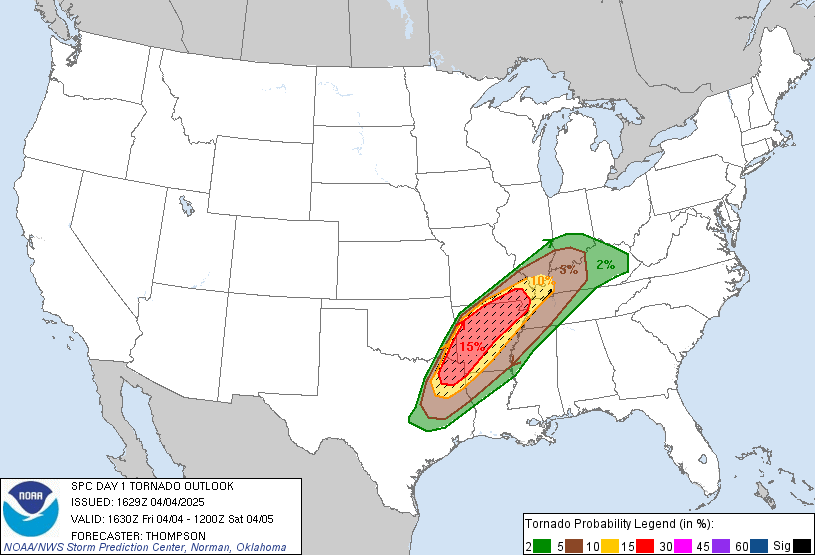 Tornado Outlook