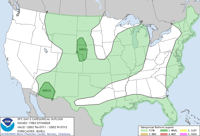 Day 2 Severe Weather Outlook