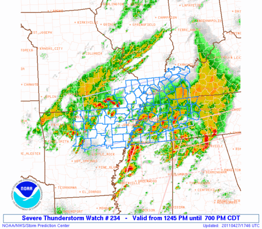 WW0234 Initial Radar image