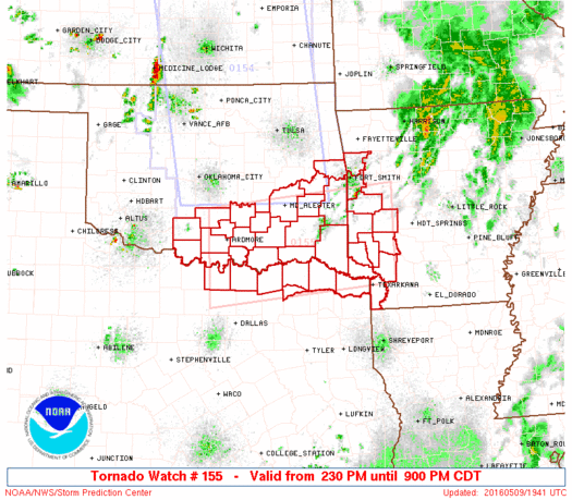 WW0155 Initial Radar image