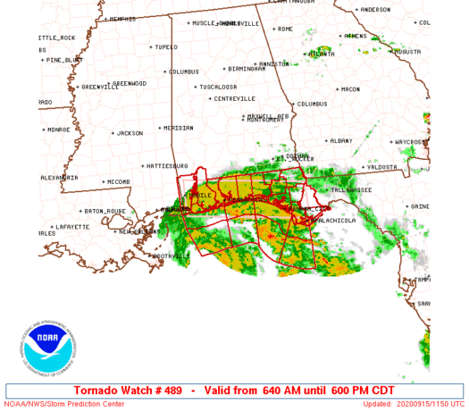 WW0489 Initial Radar image