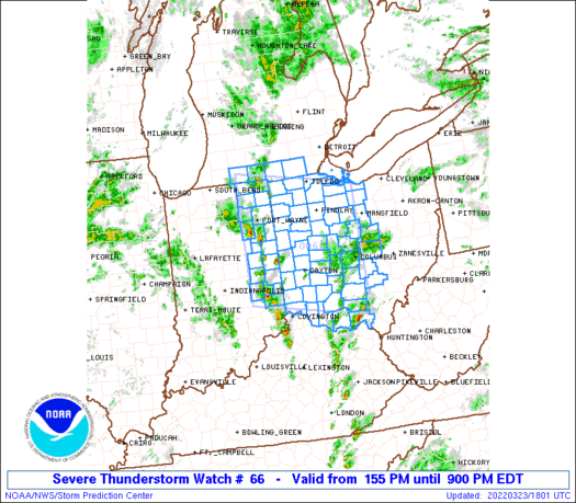 WW0066 Initial Radar image