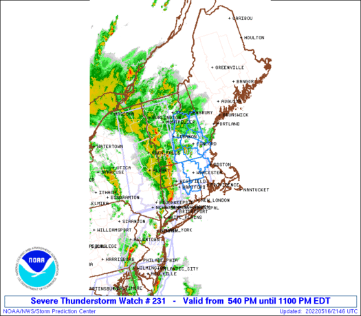 WW0231 Initial Radar image